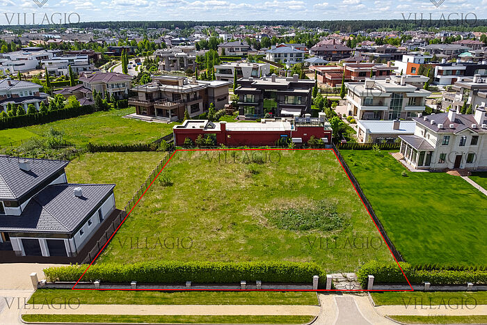 Земельный участок правильной формы