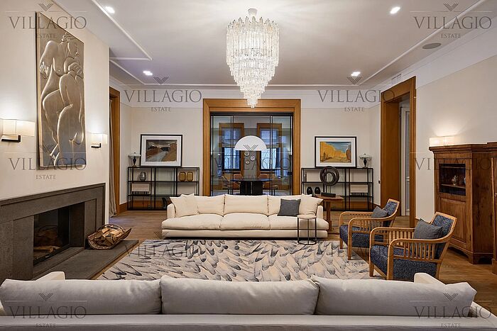 Авторский современный дом с бассейном и spa на лесном участке